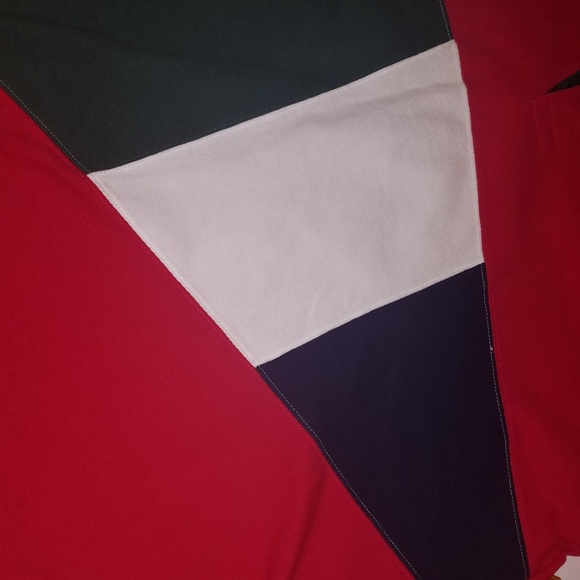 Tommy Hilfiger Polo Shirt Multicolor Men's XL - Picture 3 of 6